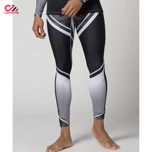 กางเกงออกกำลังกายผู้ชายสีพื้น แห้งเร็ว กระชับกล้ามเนื้อ ยืดหยุ่น เหมาะสำหรับกีฬา MMA BJJ - Product Image 4