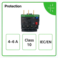 Relais de surcharge thermique Schneider LRD10 20A miniature 6kV AC/DC 4-6A Protection fiable du moteur