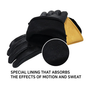 Gants de soudure en cuir personnalisés avec logo imprimé, taille XL, légers, différentes couleurs, protection, vente en gros, prix abordable - Product Image 4