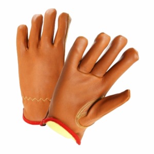 Guantes de Conducción Unisex de Medio Dedo, de Cuero Genuino, Transpirables, con Aspecto Vintage, para Ciclismo - Product Image 1