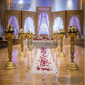 Marcos de Madera para Escenarios de Boda de Shobha Jain Impex - Decoraciones Elegantes para Tu Día Especial - Decoraciones para Bodas - Product Image 5