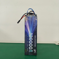 Batterie UAV 460wh/kg 120000mah 6S 22.2V, grande capacité, temps de vol long, batterie au lithium semi-solide pour drone multirotor/UAV