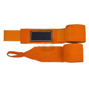 Custom Logo Boxing <b>Hand</b> Wraps with <b>Hand</b> Grips Waterproof & Breathable Cotton for MMA Sanda Kick Boxing-Unisex - Product Image 4