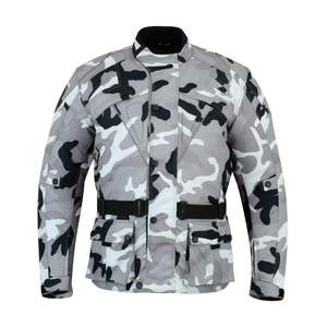 Men's Full Sleeve <b>Motorcycle</b> Racing <b>Jacket</b> Color Blocked Windproof All Seasons Adult Style - Product Image 2