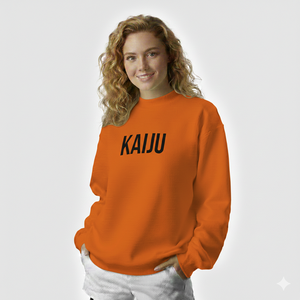 Sweat-shirt pull-over oversize pour femme, col montant, en polaire douce, coupe ample, décontracté, tendance, séchage rapide, imprimé sur le devant, personnalisable - Product Image 4