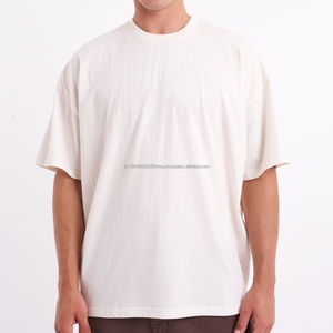 Camiseta Personalizada de Fábrica 100% Algodón, Corte Ajustado, Manga Corta, Impresión Serigráfica, Tallas Grandes para Hombre - Product Image 5