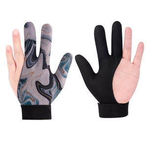 New Standard Design Unisex <b>Snooker</b> Gloves Breathable High Elasticity Material Adjustable Wrist Strap Non-Slip Sports Wear - Product Image 6