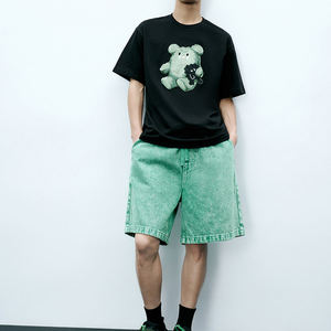 High Quality Wholesale Summer <b>Men's</b> <b>Jeans</b> Top Quality And Comforetable Fabric Wash Fashion Casual Shorts For <b>Man</b> - Product Image 5