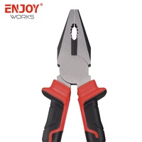 Pince multifonctionnelle industrielle en acier au carbone inoxydable, pince combinée personnalisée de 6 pouces