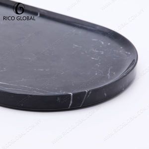 ถาดตกแต่งห้องน้ำและที่วางสบู่หินอ่อนธรรมชาติพรีเมียม OEM TR-040A-FOST ผลิตในมาเลเซีย - Product Image 5