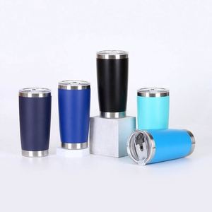 Bouteille isotherme personnalisable en acier inoxydable à double paroi de 20oz et 30oz pour café, vin et eau, avec paille et logo personnalisé, vente en gros - Product Image 3