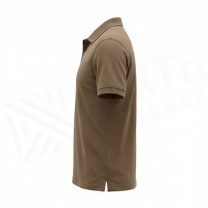 เสื้อโปโลผู้ชายลายทางคุณภาพสูง ดีไซน์ทันสมัย สีสันปรับแต่งได้ ระบายอากาศดีเยี่ยม เหมาะสำหรับใส่ลำลองในฤดูร้อน - Product Image 3