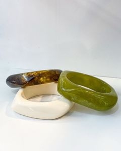 Premium <b>Resin</b> Bangle with Artistic Pattern Fashion <b>Resin</b> Bracelet for Casual and Party Wear Handmade <b>Resin</b> Jewelry Bracelet for - Product Image 3
