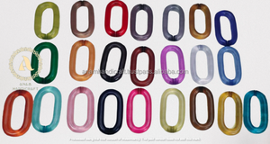 Chaîne en acrylique moderne personnalisée Accents muraux faits à la main en résine ornementale moderne suspendue pour la décoration intérieure Diwali Festival Ready - Product Image 4