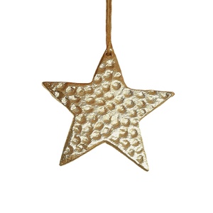 Modern Textured <b>Star</b> Ornaments with <b>Hanging</b> Hooks Premium Decorative <b>Stars</b> for Christmas & Events - Product Image 2