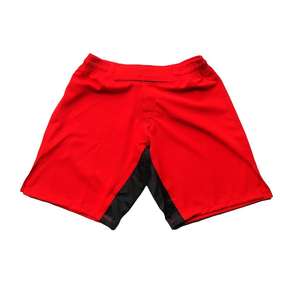 Shorts de boxe MMA personnalisés pour hommes - Motif uni, respirant et à séchage rapide, taille élastique, entraînement fitness - Product Image 1