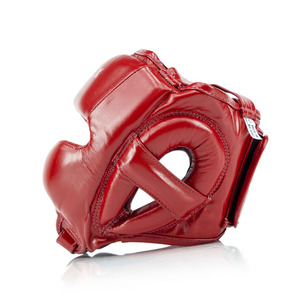 Protège-tête en cuir de qualité supérieure pour l'entraînement et le sparring, casque de protection réglable pour hommes et femmes, utilisation en boxe - Product Image 2