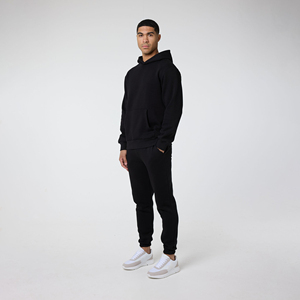 Conjunto Deportivo Casual de Lujo para Hombre 2026: Sudadera Oversize Apilada y Pantalón Jogger de Algodón de Alto Gramaje - Proveedor Mayorista - Product Image 1