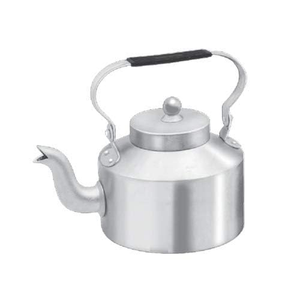 Tetera de Aluminio Vintage, Tetera de Metal para Agua con Tapa, Clásica para el Hogar, Cocina, Restaurante, Cafetería, Camping, Preparación de Café y Té - Product Image 5