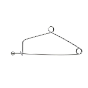 เข็มกลัดนิรภัยคุณภาพสูง 16 ซม. ด้ามจับสแตนเลส สำหรับยึดอุปกรณ์ผ่าตัด ใช้สำหรับฆ่าเชื้อทางการแพทย์ ได้รับการรับรองมาตรฐาน CE ISO - Product Image 2