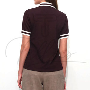 Camiseta Polo Personalizada al por Mayor, Camiseta Polo de Alta Calidad para Mujer con Logotipo Bordado o Impreso Personalizado - Product Image 4