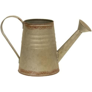 Wholesale Vintage Galvanized Metal Watering Can Rustic Distressed Iron Decorative <b>Garden</b> Watering Pot For Home Decor Outdoor Use - Product Image 1