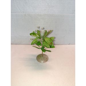 Iron Floral Taper Candle Stand <b>Decorative</b> Green Plant Branch Candle Holder Modern <b>Table</b> <b>Top</b> Wedding Party Centerpieces <b>Decor</b> - Product Image 1