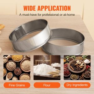 Attrezzi per Pasticceria e Cucina, Setaccio per Farina in Acciaio Inox 150 Mesh, Grado Alimentare, 12.6 Pollici, Colino a Maglia Fine - Product Image 6