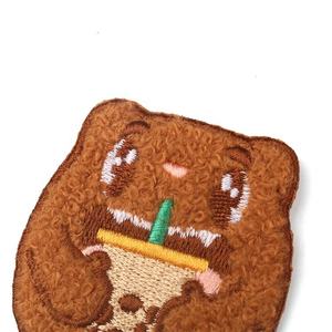 Patch brodé en tissu thermocollant motif noix de coco fraîche pour casquette de baseball, chapeau, sac à dos, veste, vêtements tropicaux DIY, vente en gros - Product Image 5