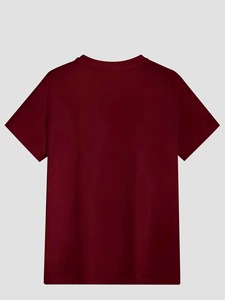 T-shirt pour homme 100% coton, design personnalisé, service OEM, taille plus, jersey respirant, streetwear, t-shirts courts pour homme - Product Image 2