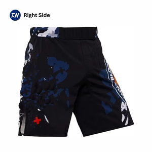 กางเกง MMA ยิวยิตสู BJJ ไซส์ใหญ่สำหรับผู้ชาย เอวกลาง สวมใส่สบาย ระบายอากาศได้ดี กันน้ำ กันลม เป็นมิตรกับสิ่งแวดล้อม แห้งเร็ว เย็บตะเข็บแข็งแรง - Product Image 4