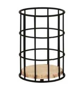 Modern 2 Tier Black <b>Wire</b> Dish Drying Rack with Mesh Cutlery Basket and Drainboard Multi Layer Kitchen Countertop Storage <b>Shelf</b> - Product Image 2