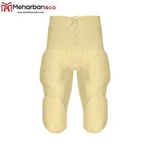 ชุดกางเกงฝึกซ้อมฟุตบอลอเมริกันสำหรับเด็ก,กางเกงสีระเหิดออกแบบเองโลโก้ผ้าสแปนเด็กซ์ OEM ล่าสุด - Product Image 3