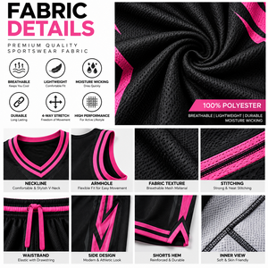 Ensemble d'uniformes de basketball personnalisés, maillot sans manches et short respirants pour l'entraînement, les tournois et les matchs - Product Image 5