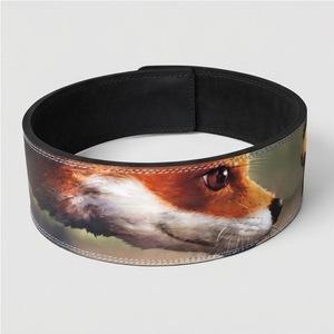 Ceinture de musculation à levier en cuir véritable 13MM 10MM, support lombaire professionnel pour entraînement de force, motif Anime - Product Image 6
