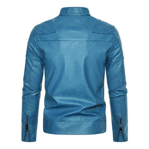New Design Hot Sale <b>Men's</b> Genuine <b>Leather</b> <b>Jacket</b> For <b>Men</b> <b>Leather</b> Material Full Sleeves Street Wear <b>Leather</b> <b>Jacket</b> OEM Service - Product Image 2