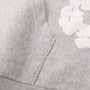 เสื้อฮู้ดดี้คุณภาพสูง ผ้าฝ้ายแท้ 100% สำหรับฤดูหนาว สวมใส่สบาย พิมพ์ลายพัฟฟ์ ระบายอากาศได้ดี เป็นมิตรต่อสิ่งแวดล้อม ราคาสมเหตุสมผล ขายดีที่สุด - Product Image 5
