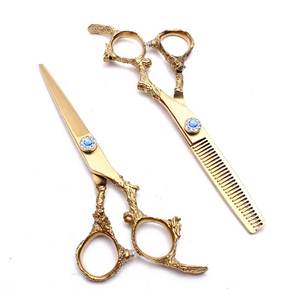 As Per Customer Demands Professional Antique Design Dragon Barber <b>Scissors</b> Comfortable Handle Hair Cutting & Trimming Shears - Product Image 1