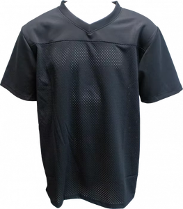 Chemises de sport personnalisées en polyester respirant à col en V, coupe régulière, imprimées par sublimation, pour hommes grandes tailles, vente en gros - Product Image 5