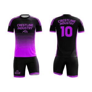Ensemble de maillots de football personnalisés, uniforme de football respirant, vêtements de sport d'entraînement haute performance, kit d'équipe de football - Product Image 5