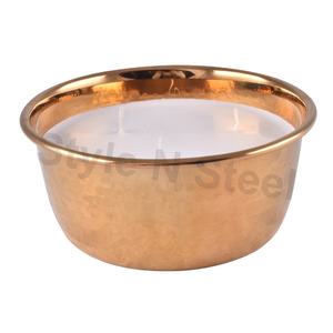 Porte-bougie P HM doré pour bougies chauffe-plat parfumées pour Noël, Pâques, anniversaire, Saint-Valentin, Diwali, bars et fêtes - Product Image 1