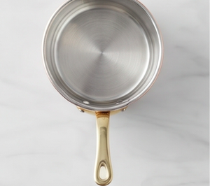 Premium Quality Copper Sauce <b>Pans</b> with Golden Brass Handle Kitchenware For Home Hotel Restaurant <b>And</b> Tableware Use - Product Image 2