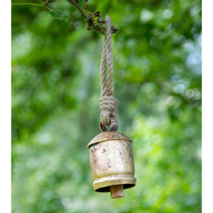 Wholesale Rustic Christmas <b>Cow</b> <b>Bells</b> Vintage Antique Gold Harmony <b>Bells</b> For Holiday Tree Ornaments Handmade Hanging Craft Jingle - Product Image 6