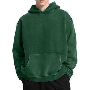 Sudaderas Extra Grandes de Alta Calidad, Lavadas con Ácido, 100% Algodón, Estampadas y Bordadas Personalizadas, para Hombre y Mujer, Venta al Por Mayor de Primavera - Product Image 2