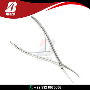 Instrumentos de Acero Inoxidable Hechos a Medida, Rongeur para Huesos Beyer, Uso Hospitalario, Doble Resorte, Acabado Pulido, Certificación CE - Product Image 2