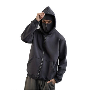 Vente en gros de cagoules de ski pour hommes de haute qualité, masques intégraux en polaire épaisse, coupe-vent, thermiques, pour l'hiver et le streetwear - Product Image 1