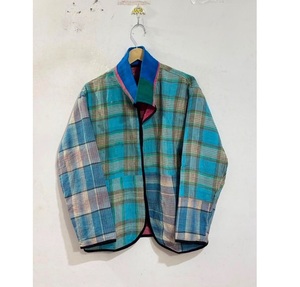 <b>Embroidered</b> Quilted Reversible Floral Pattern Suzani <b>Jacket</b> Cotton Bohemian <b>for</b> <b>Women</b> Handmade Ethnic Design Fashion Statement - Product Image 1