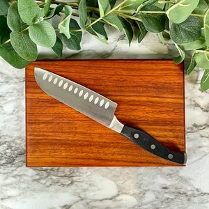 Planche à découper en bois réutilisable avec surface résistante pour la découpe, le hachage et la préparation des aliments au quotidien - Product Image 1