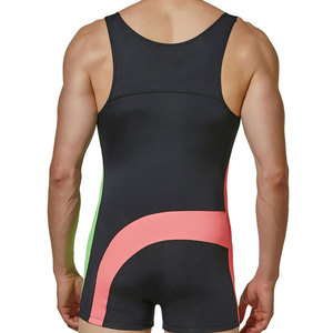 <b>Men</b> Wrestling <b>Singlets</b> Stretchable And Comfortable <b>For</b> Daily Training Gym Practice Matches And Competition Wear - Product Image 6