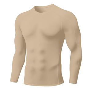 <b>Men's</b> <b>Rash</b> <b>Guard</b> Full Sleeve Gradient Color Sublimation Print Spandex Polyester Compression Shirt Low Price <b>Men</b> <b>Rash</b> <b>Guard</b> - Product Image 1